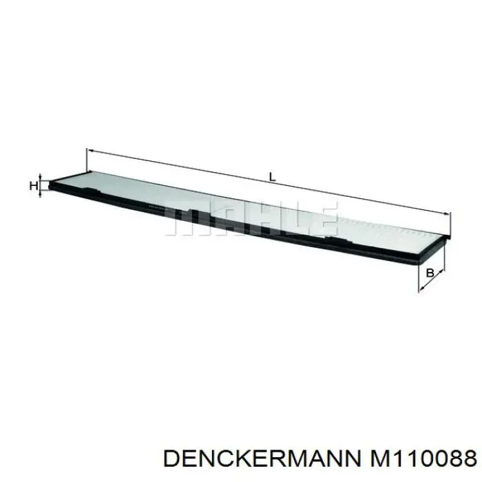 M110088 Denckermann фільтр салону