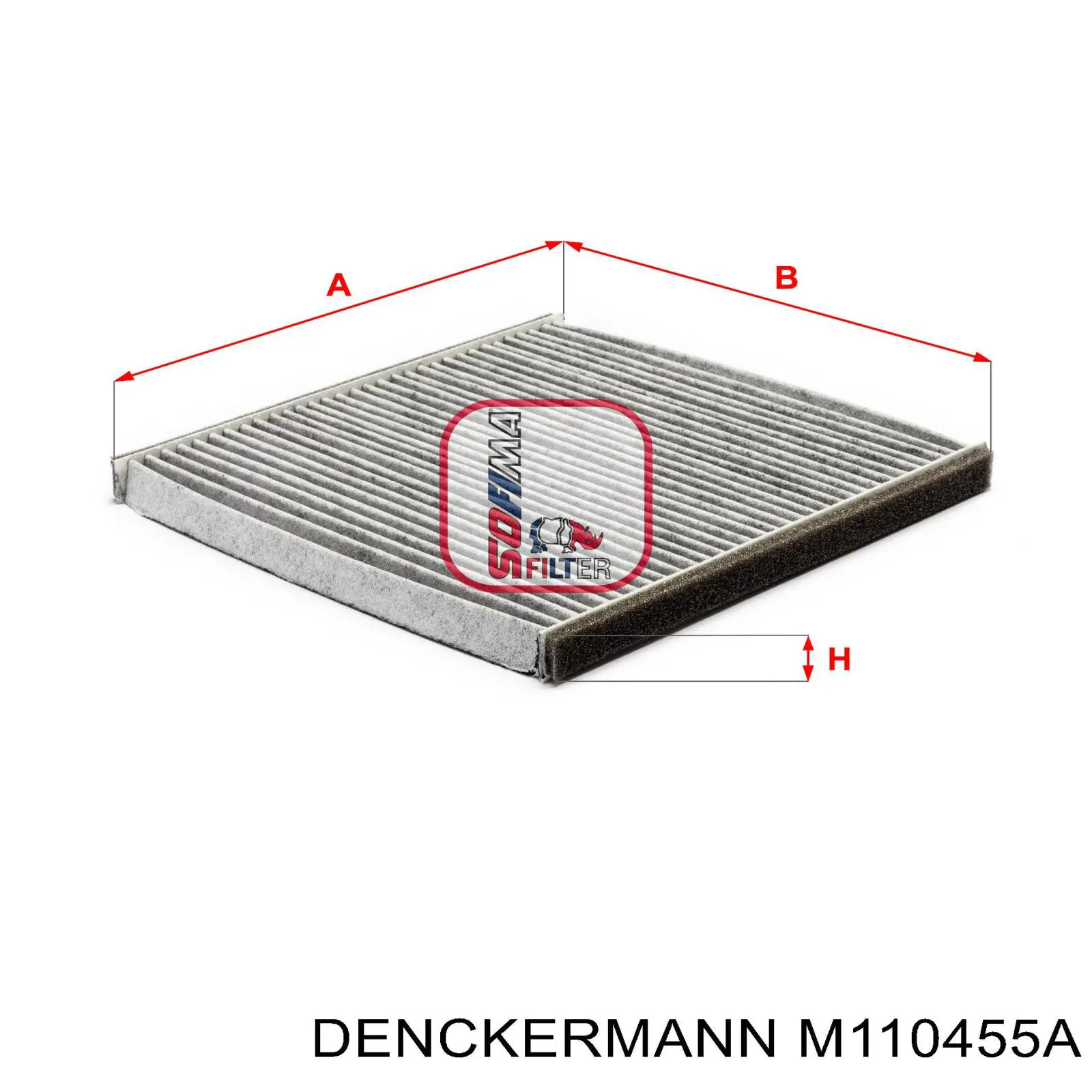 Фільтр салону M110455A Denckermann