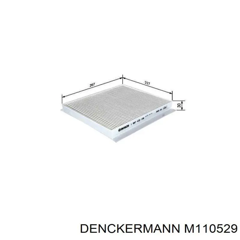 Купити M110529 Denckermann Фільтр салону вугільний