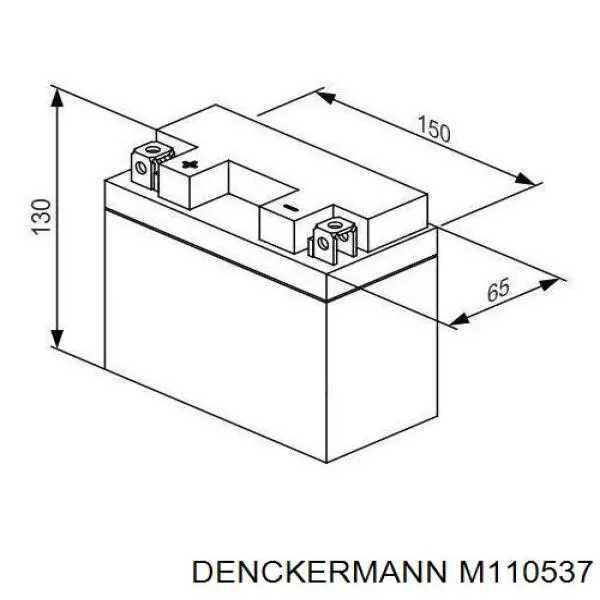 Повітряний фільтр салону Denckermann M110537