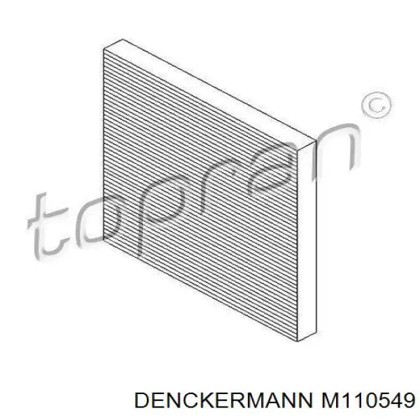 Купити M110549 Denckermann Фільтр салону вугільний