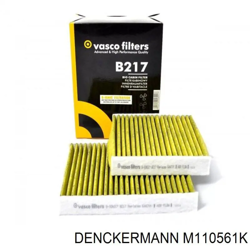 Фільтр повітряний обігрівача Denckermann M110561K ціна, від 10.58 USD