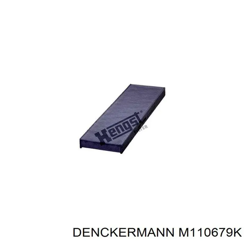 Купити M110679K Denckermann Фільтр салону вугільний