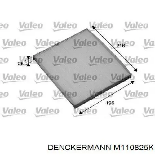 Фільтр повітряний обігрівача Denckermann M110825K ціна, від 6.21 USD