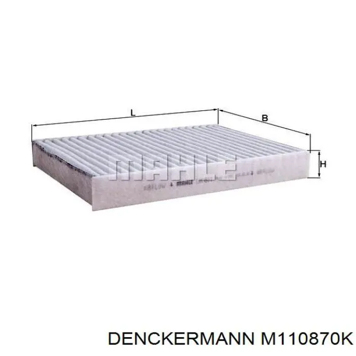 Фільтр повітряний обігрівача Denckermann M110870K ціна, від 7.08 USD