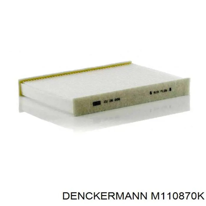 Купити M110870K Denckermann Фільтр салону вугільний