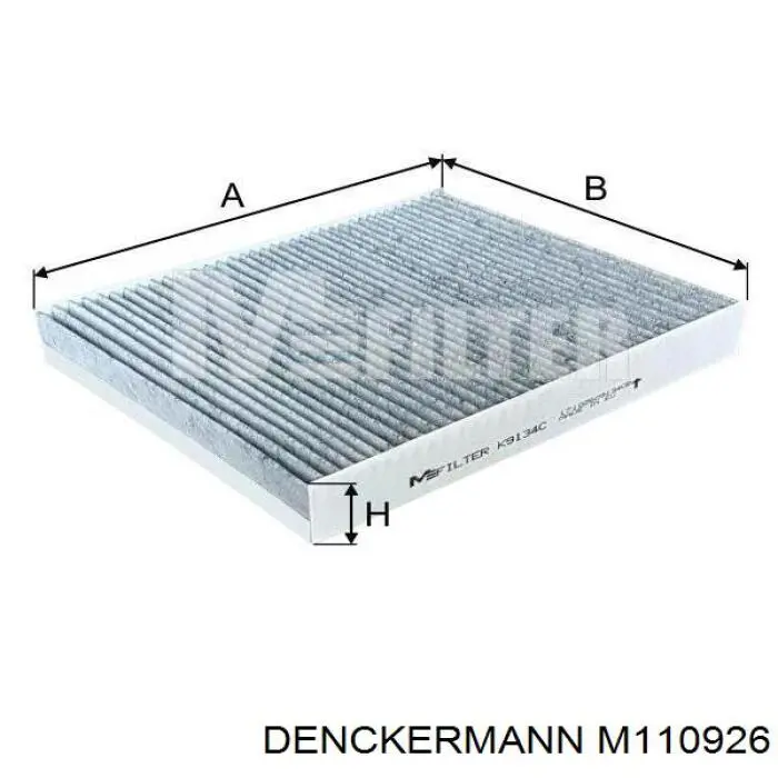 M110926 Denckermann фільтр салону