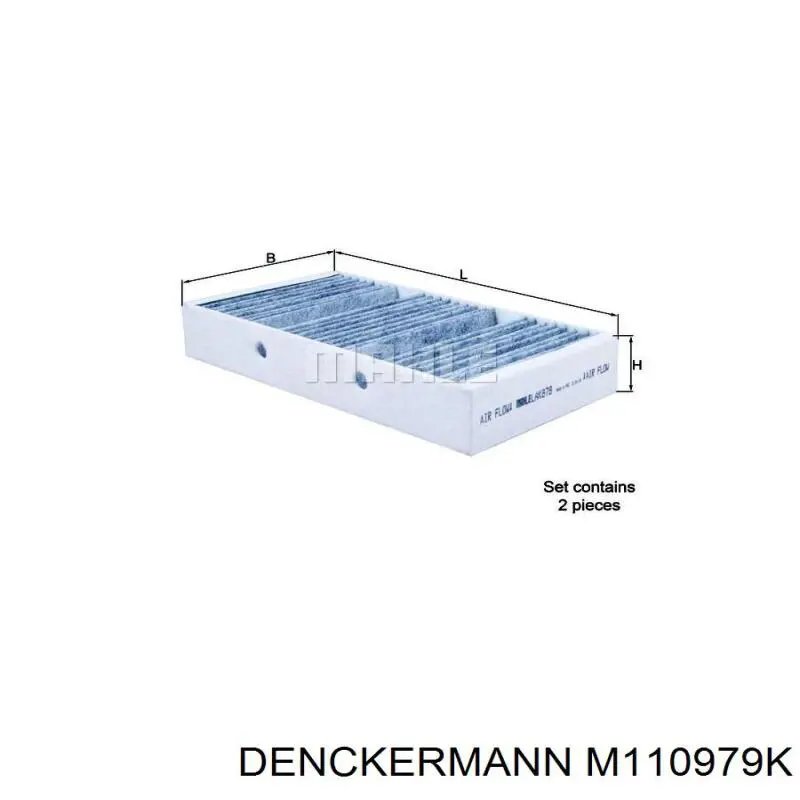 M110979K Denckermann Внутрішньосалонний фільтр