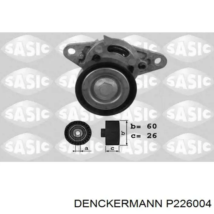 Ролик натягувача приводного ременя Denckermann P226004
