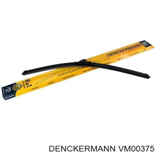 VM00375 Denckermann щітка-двірник лобового скла, пасажирська