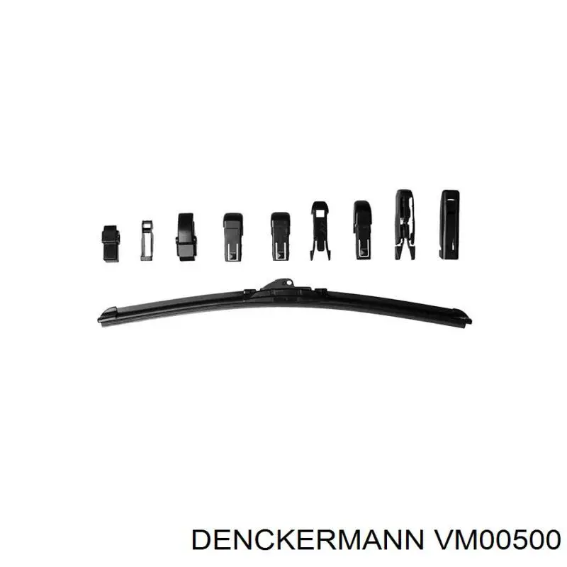Щітка-двірник лобового скла, пасажирська Denckermann VM00500 ціна, від 5.24 USD