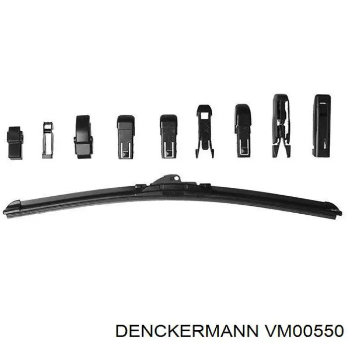VM00550 Denckermann щітка-двірник лобового скла, пасажирська