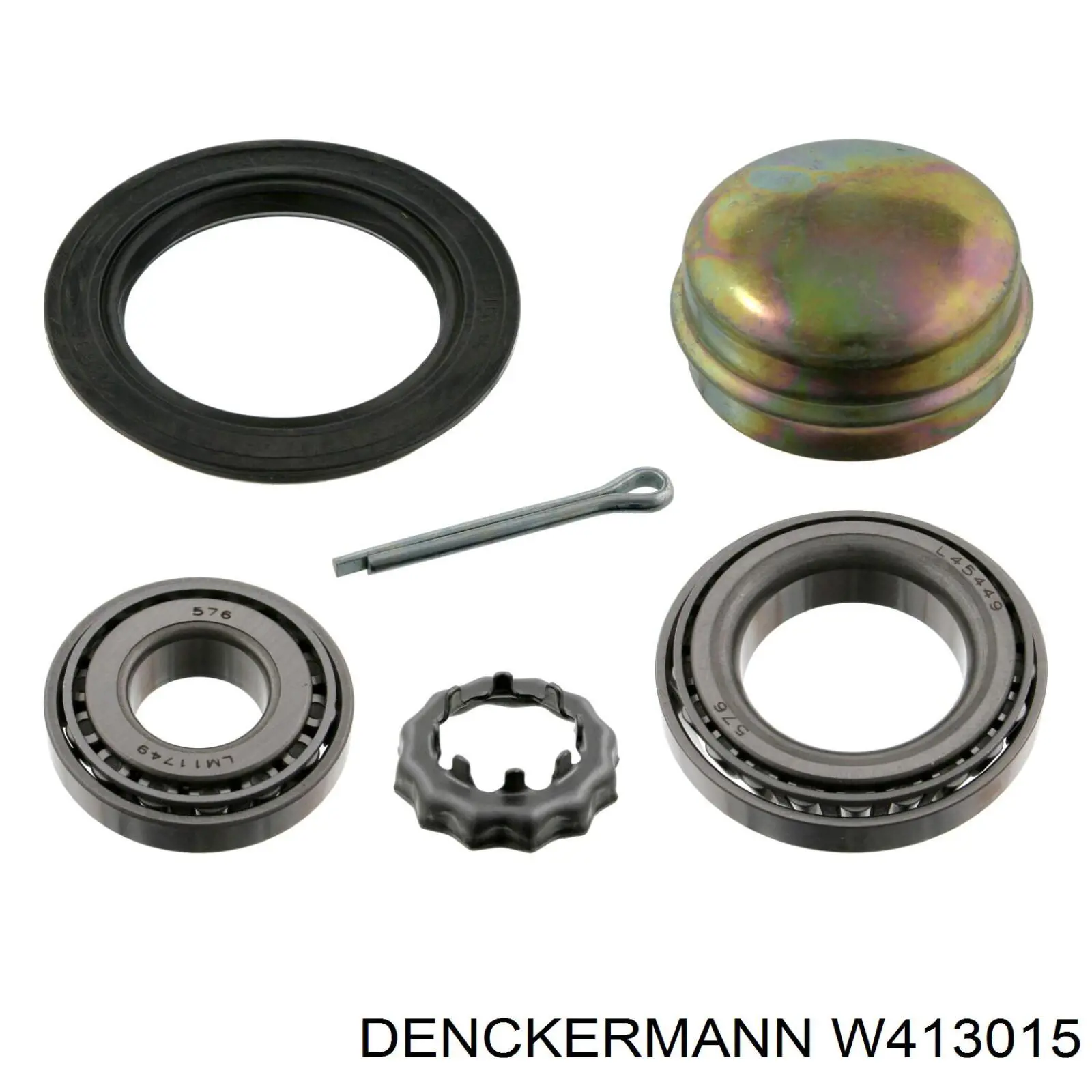 Підшипник маточини задньої Denckermann W413015 ціна, від 7.10 USD