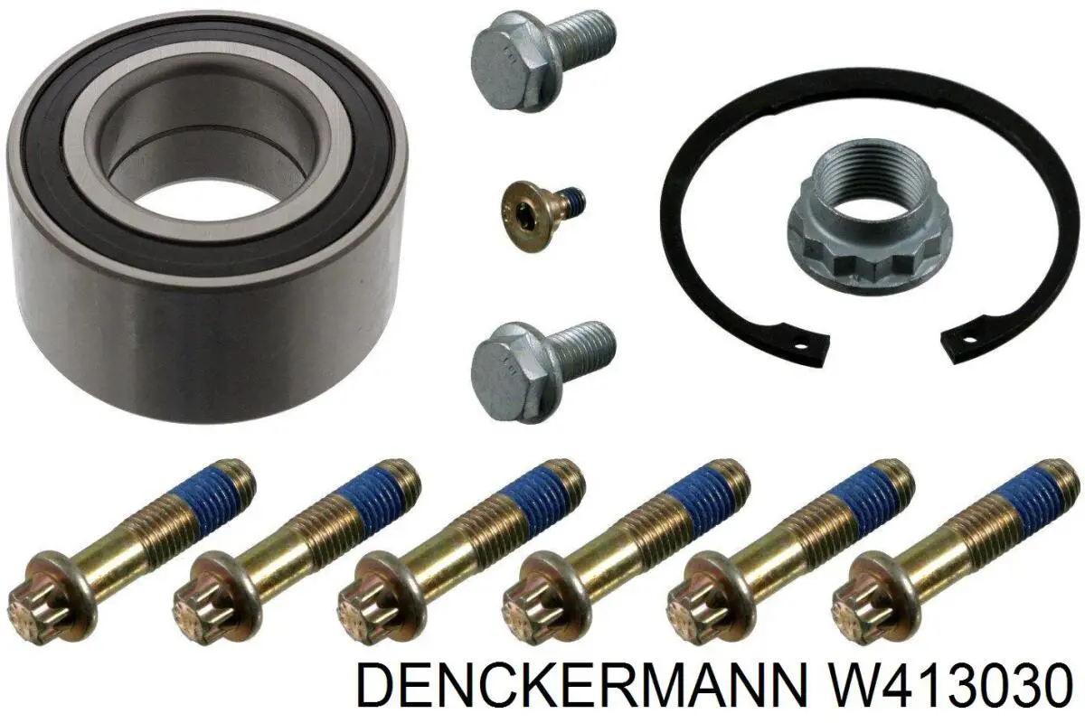 Підшипник маточини задньої Denckermann W413030 ціна, від 32.79 USD