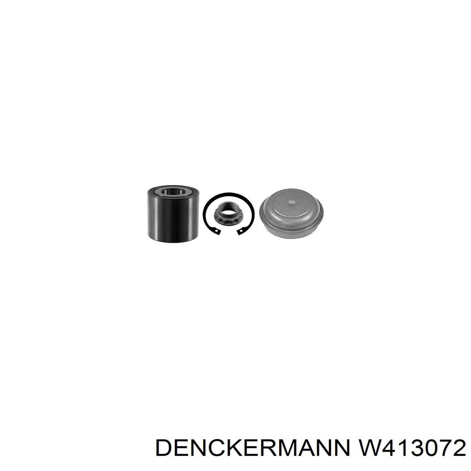 Купити W413072 Denckermann Підшипник задньої ступиці
