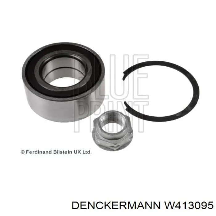 W413095 Denckermann Підшипник маточини передньої