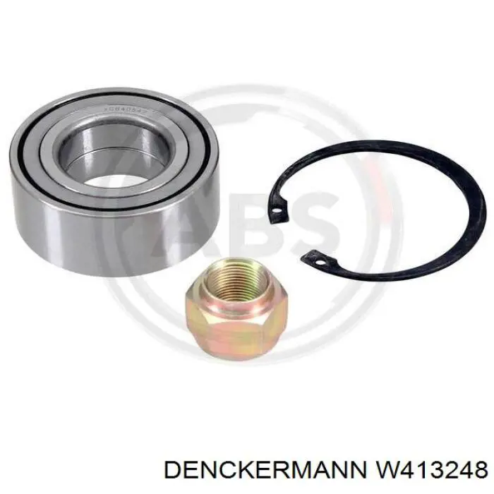 Комплект підшипник маточини передньої Denckermann W413248 ціна, від 17.12 USD