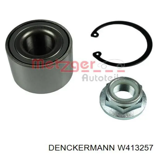 Підшипник маточини задньої Denckermann W413257 ціна, від 17.50 USD