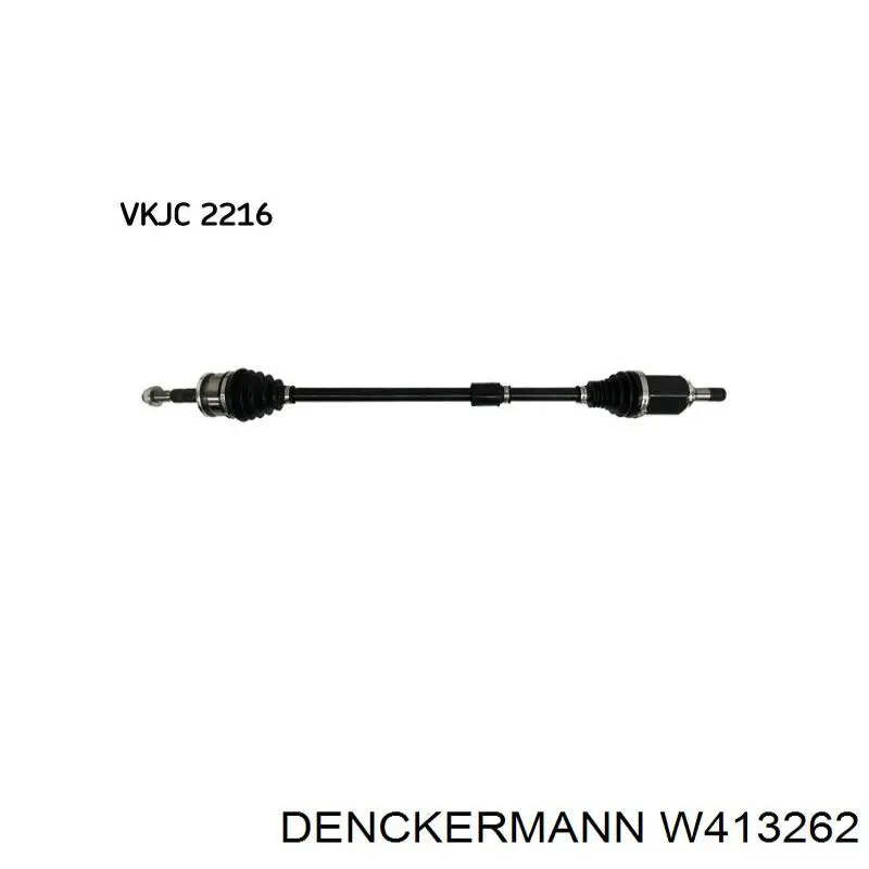 Задній підшипник Denckermann W413262