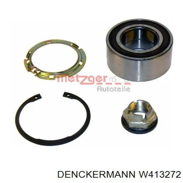 Комплект підшипник маточини передньої Denckermann W413272 ціна, від 19.85 USD