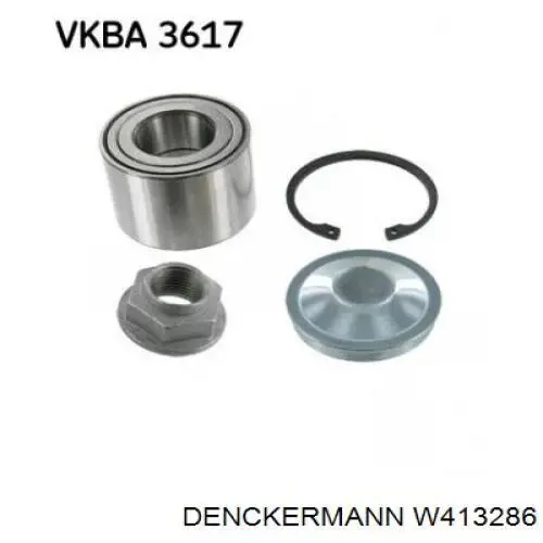 Задні дискові гальма Denckermann W413286 ціна, від 19.19 USD