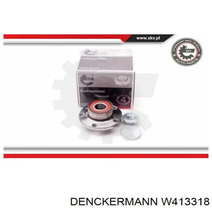 Маточини задніх коліс Denckermann W413318 ціна, від 25.52 USD