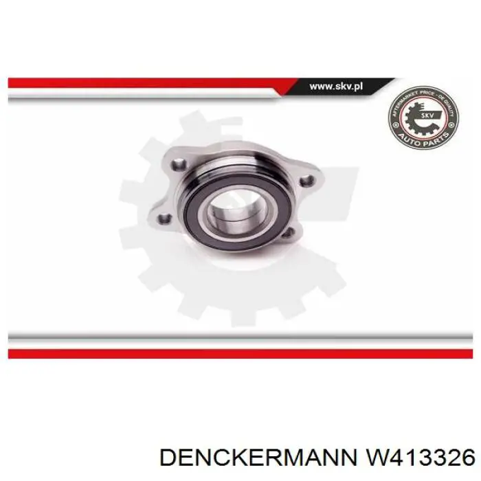 Підшипник маточини передньої/задньої Denckermann W413326 ціна, від 35.70 USD