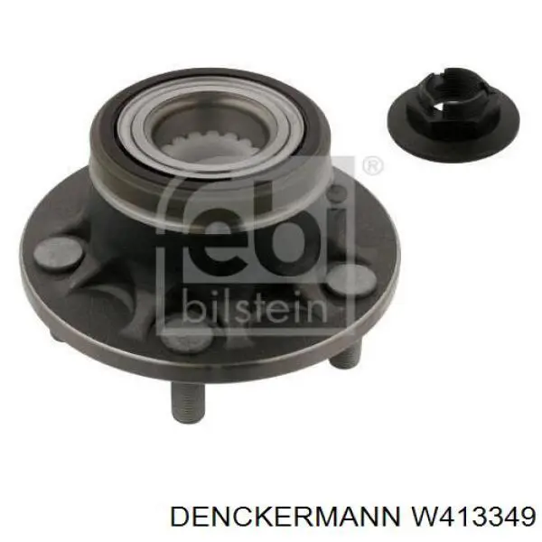 Купити W413349 Denckermann Підшипник ступиці колеса