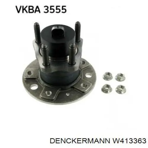 W413363 Denckermann Маточина задня
