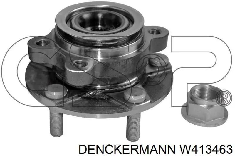 Купити W413463 Denckermann Маточини передніх коліс