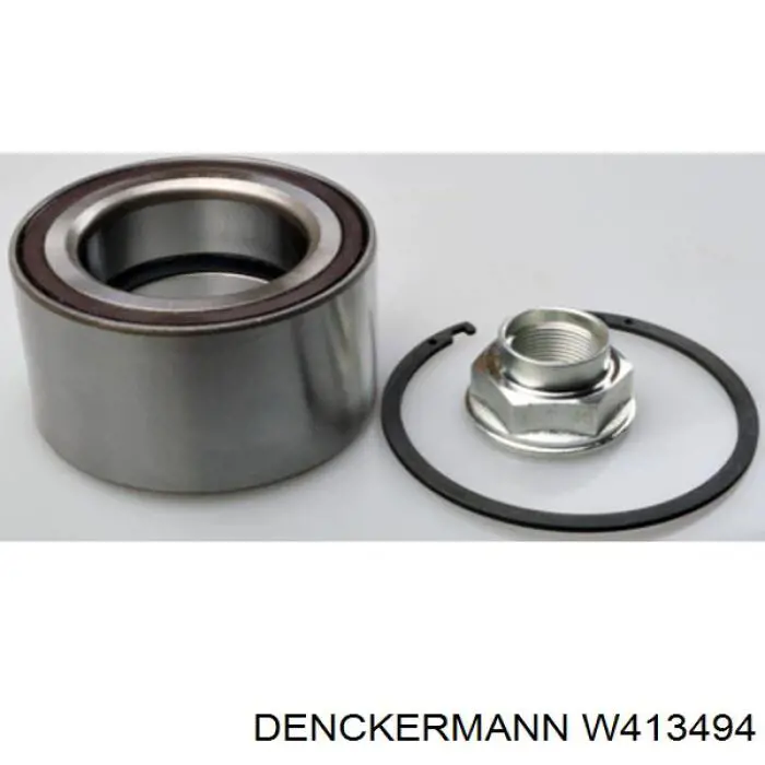 Комплект підшипник маточини передньої Denckermann W413494 ціна, від 31.14 USD
