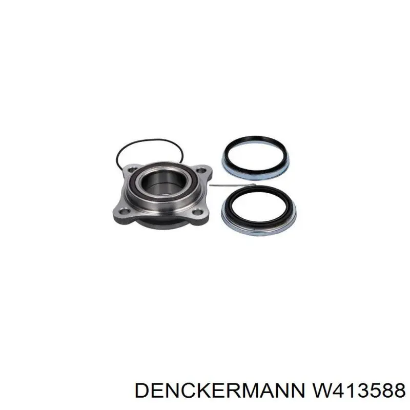 Комплект підшипник маточини передньої Denckermann W413588 ціна, від 50.73 USD