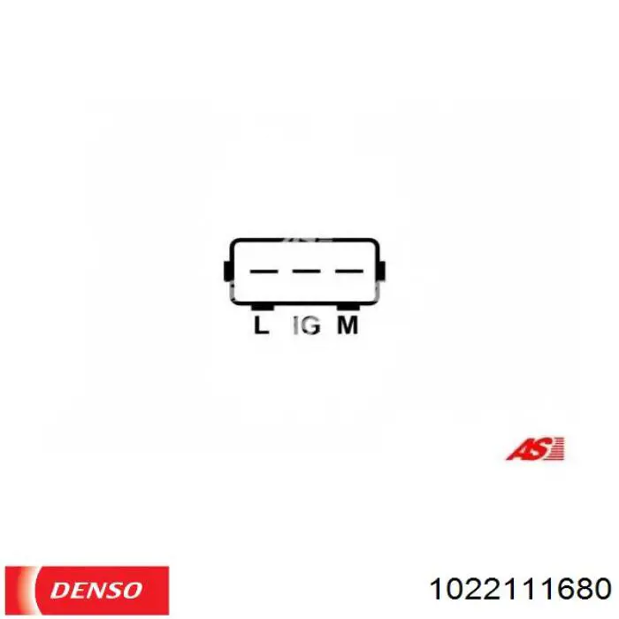 Генератор Denso 1022111680 ціна, від 135.64 USD