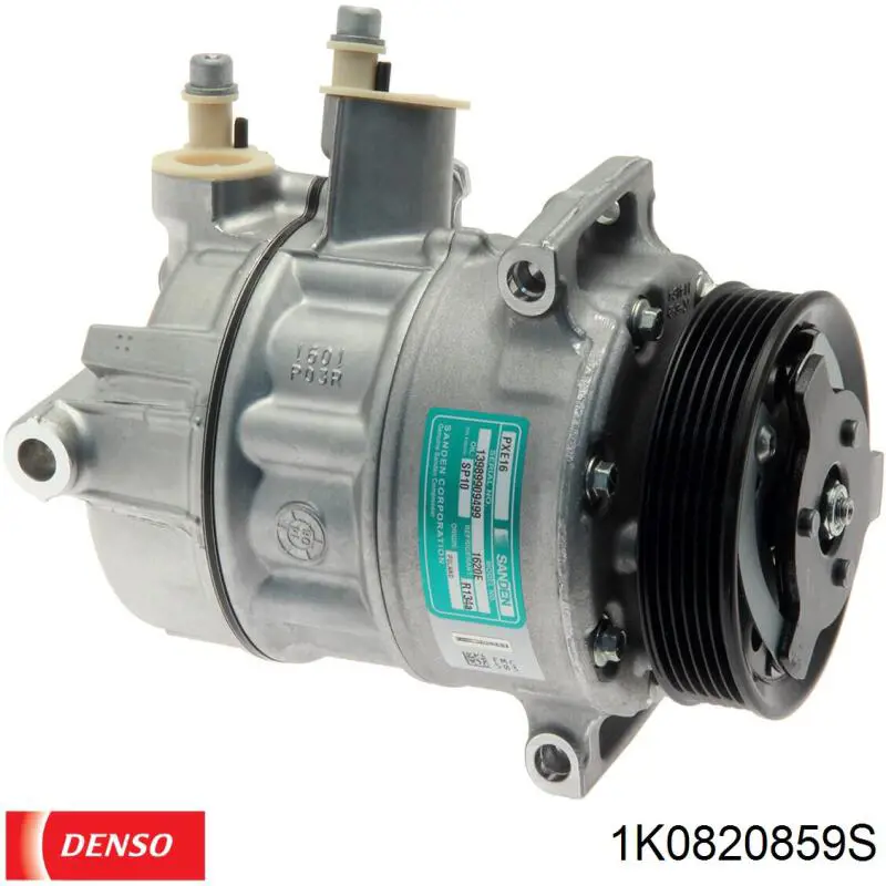 Компресор кондиціонера 1K0820859S Denso