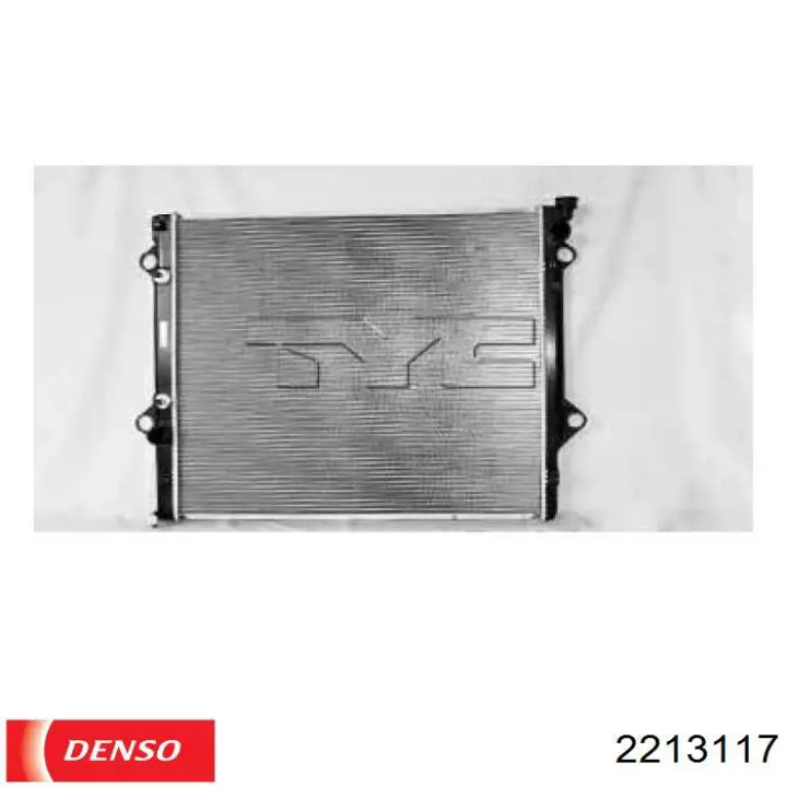 Купити 2213117 Denso Радіатор двигуна