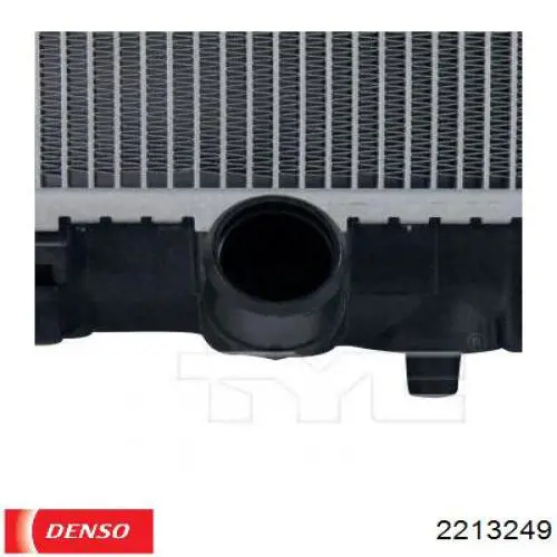 38P1081 Polcar Радіатор охолодження двигуна