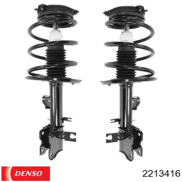 2213416 Denso Радіатор охолодження двигуна