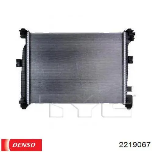 Радіатор охолодження двигуна 2219067 Denso