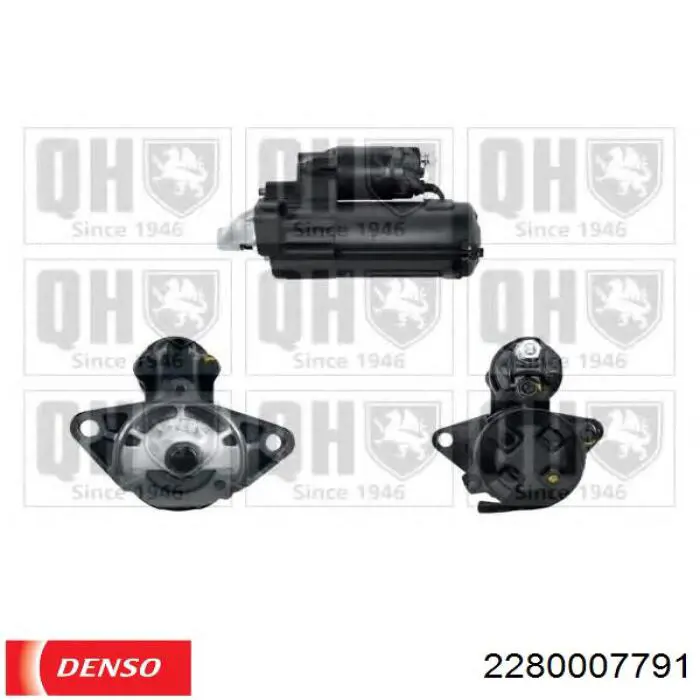 Купити 2280007791 Denso Стартер