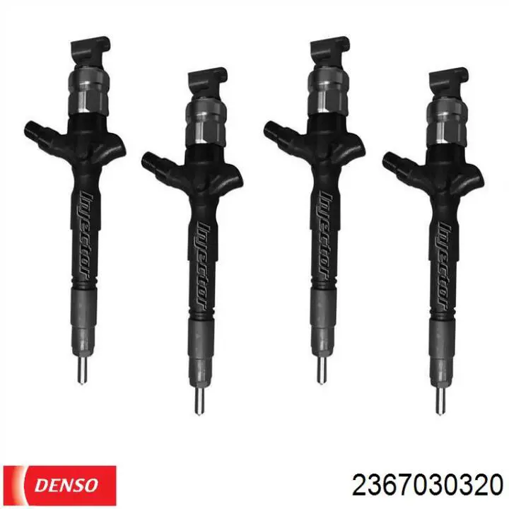 Купити 2367030320 Denso Форсунка дизельна в зборі, розпилювач + тримач
