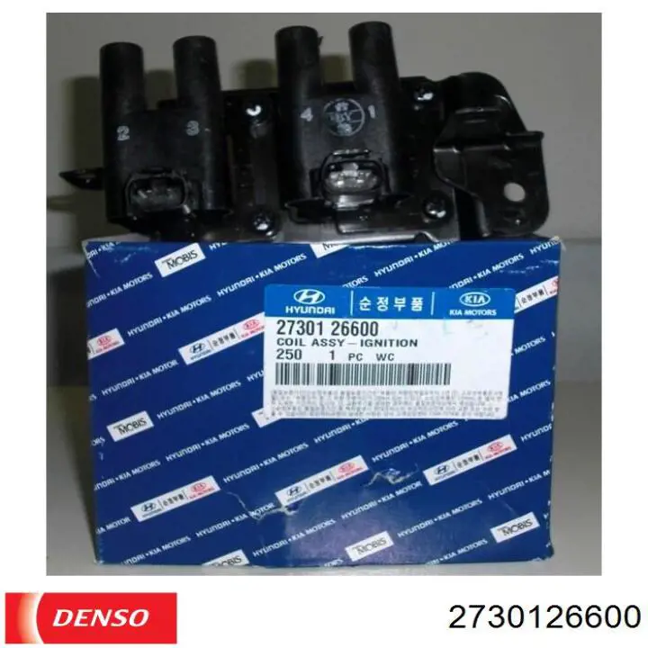 Котушка запалювання 2730126600 Denso