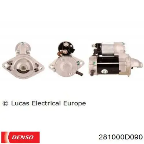 Стартер 281000D090 Denso