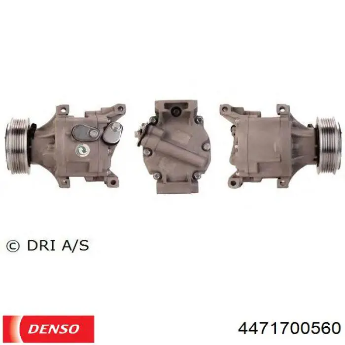 Компресор кондиціонера 4471700560 Denso