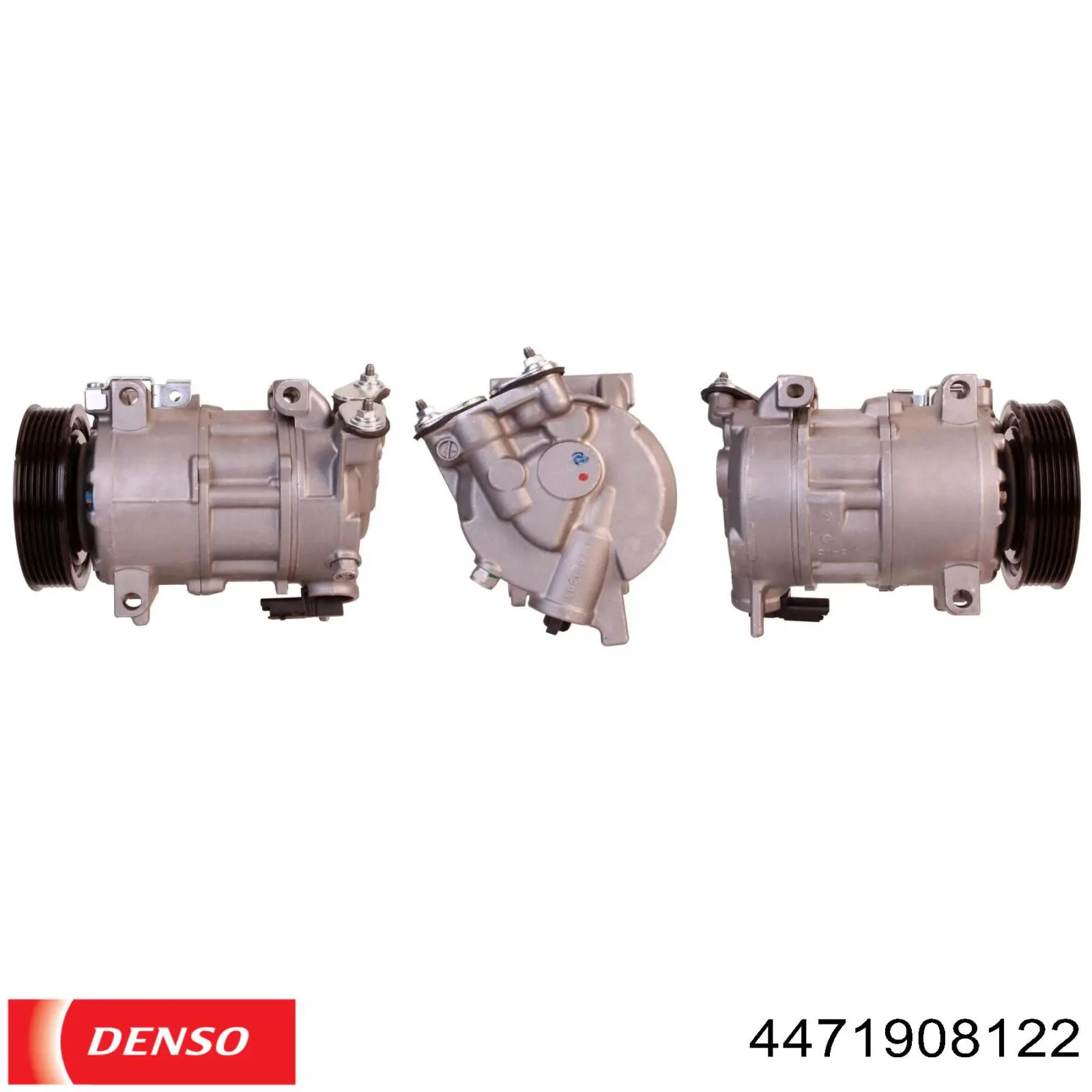 Компресор системи кондиціювання Denso 4471908122 ціна, від 161.98 USD