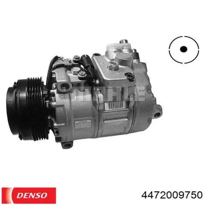 Компресор кондиціонера 4472009750 Denso