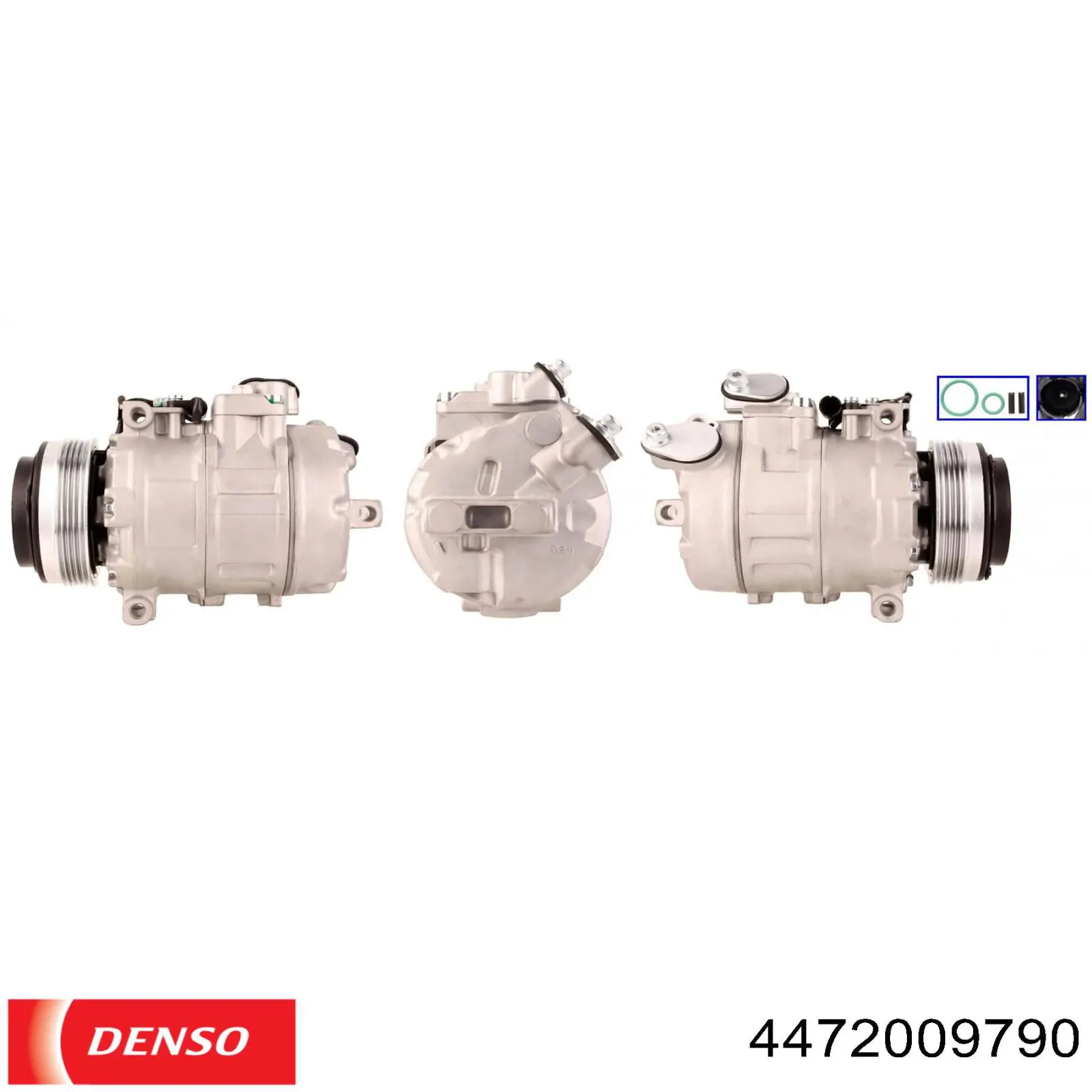 Компресор кондиціонера 4472009790 Denso