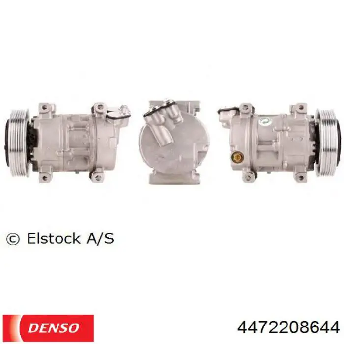 Компресор системи кондиціювання Denso 4472208644 ціна, від 291.16 USD