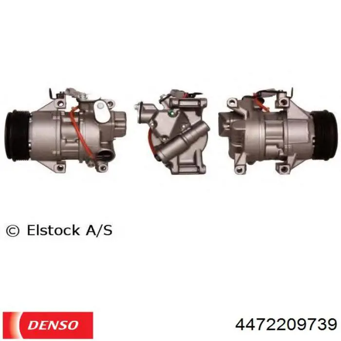 Купити 4472209739 Denso Компресор кліматичної установки