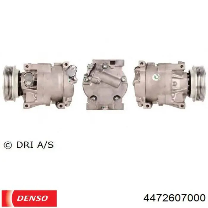 Компресор кондиціонера 4472607000 Denso