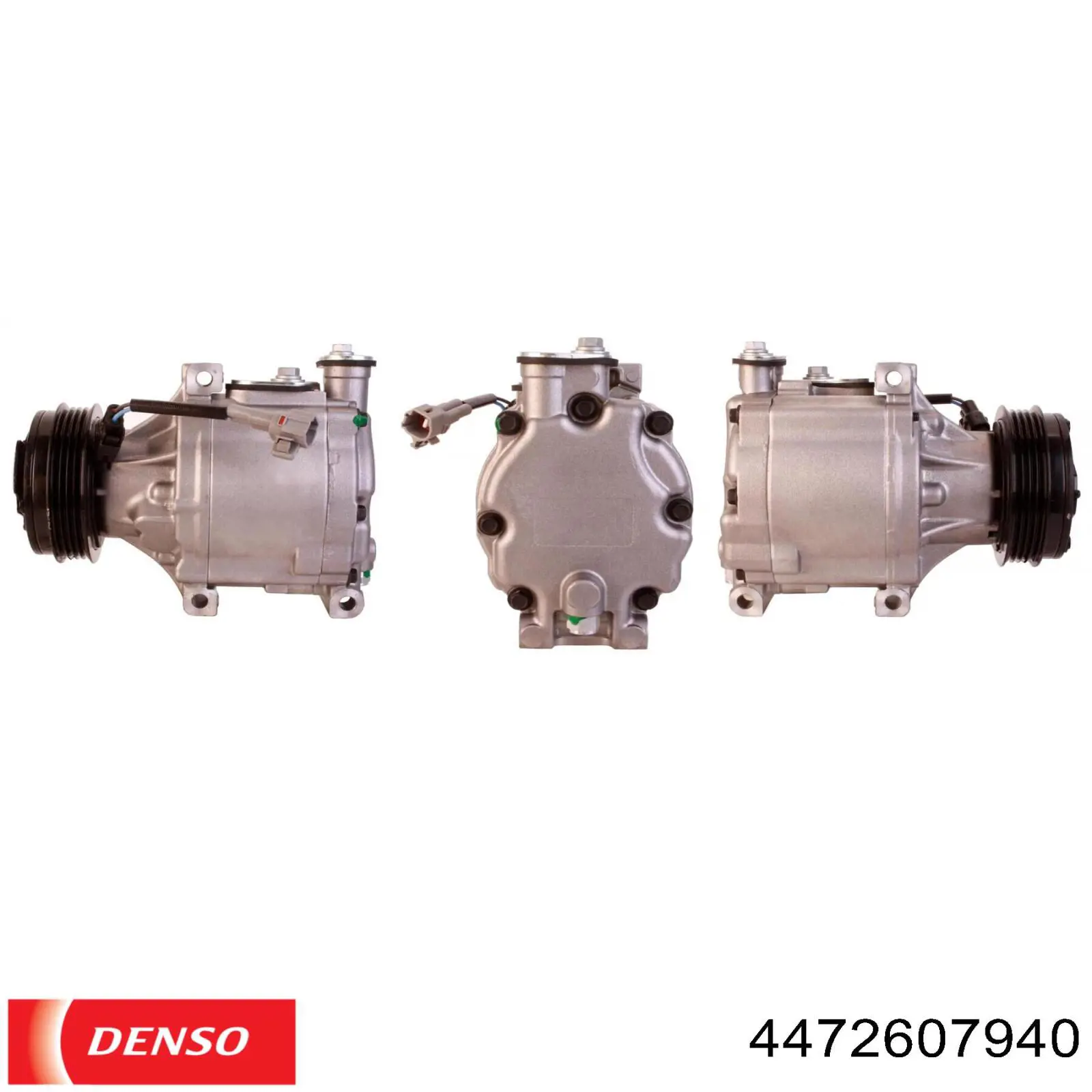 Компресор системи кондиціювання Denso 4472607940 ціна, від 76.01 USD